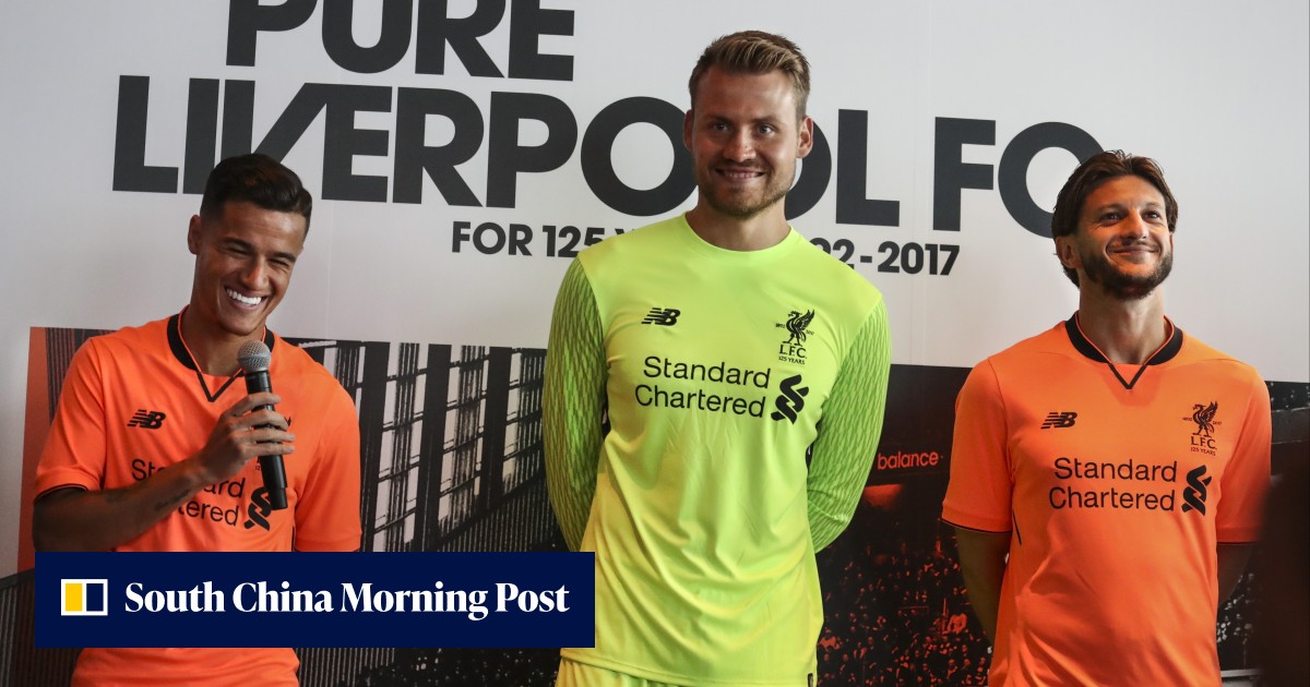 Liverpool unveil ‘bold’ and ‘toxic’ new third kit in overblown Hong ...