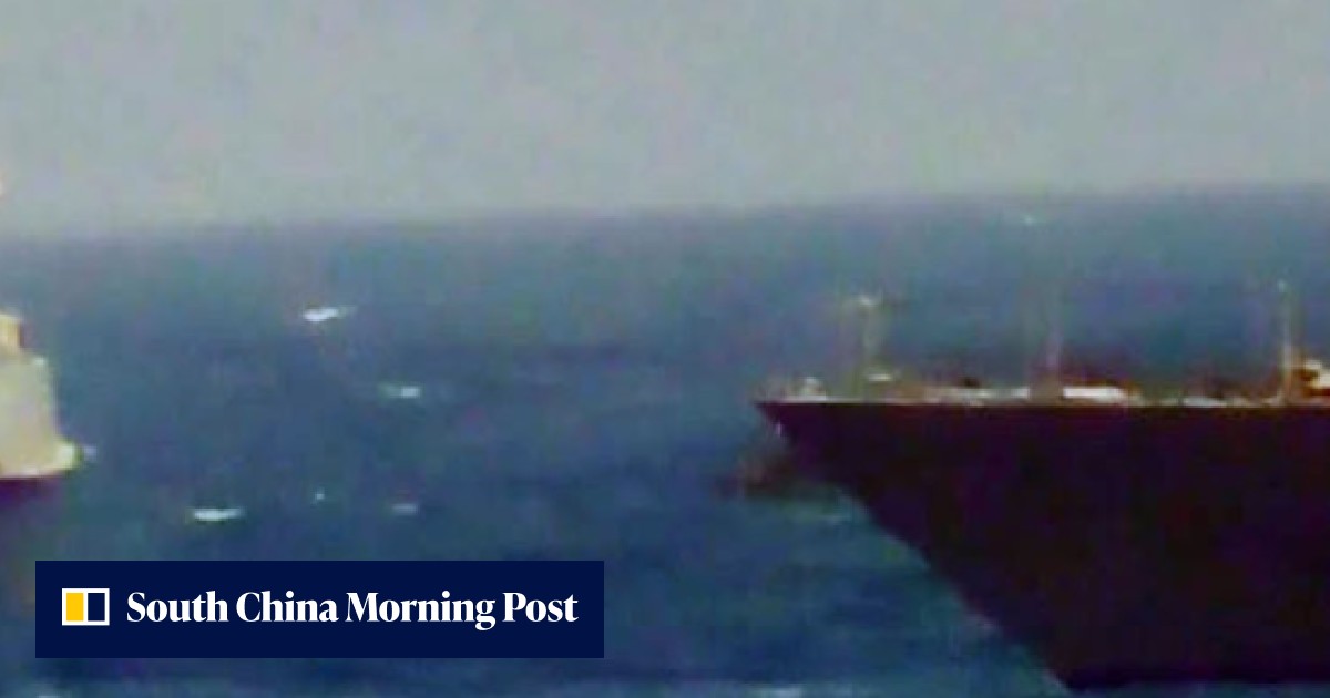 US Navy patrol ship fires warning shots at Iranian vessel in the Gulf ...