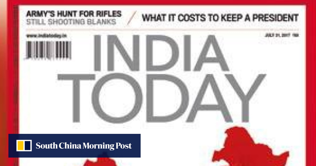 Chinese social media users fume over Indian magazine’s omission of