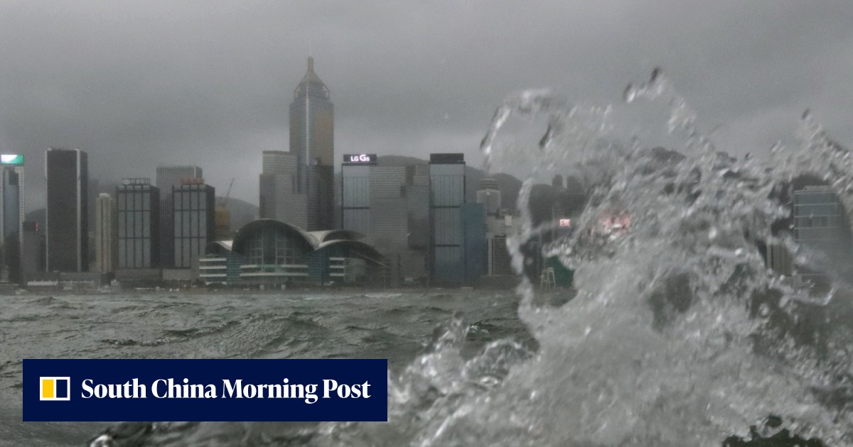 Storm warning downgraded to No 1 as Hong Kong escapes worst of Severe ...