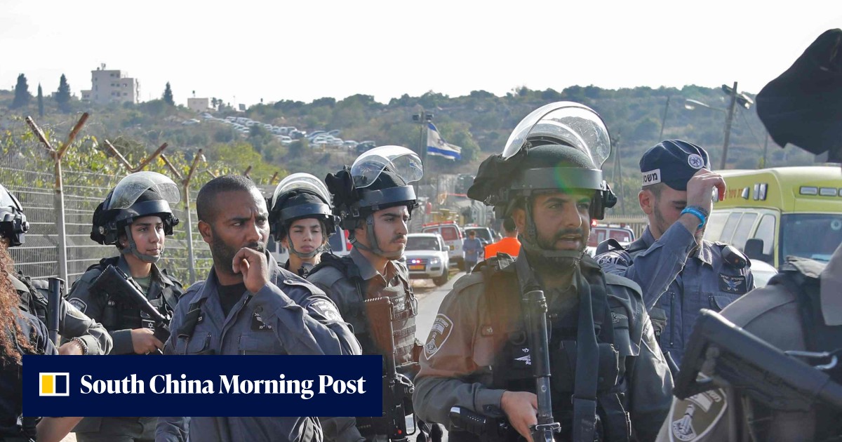 Palestinian gunman shot dead after killing three Israelis at West Bank ...