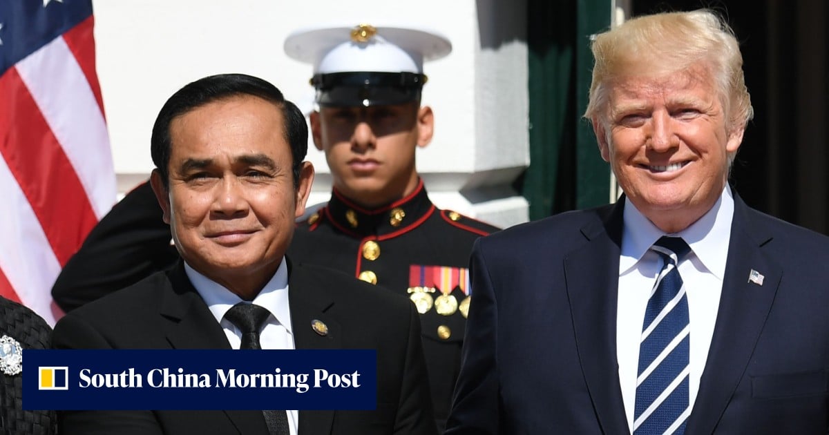 Junta Asia Diplomatic coup for Thai junta, as Trump welcomes military leader ...