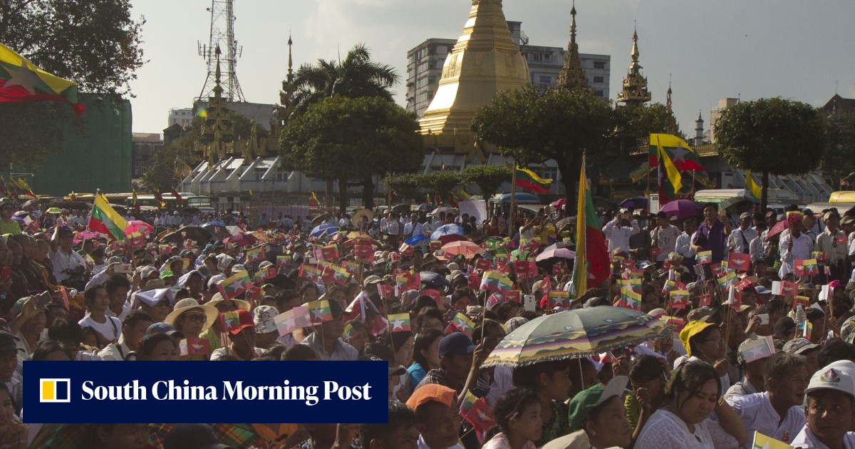 Big turnout at Myanmar pro-army rally defies Rohingya outcry | South ...
