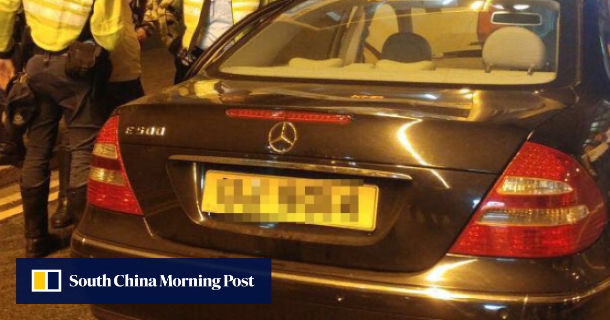 Hong Kong man arrested after leading police on high-speed car chase in ...