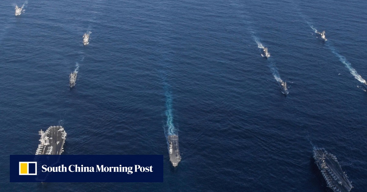 Japan, US conduct joint naval drill amid North Korea tensions | South ...