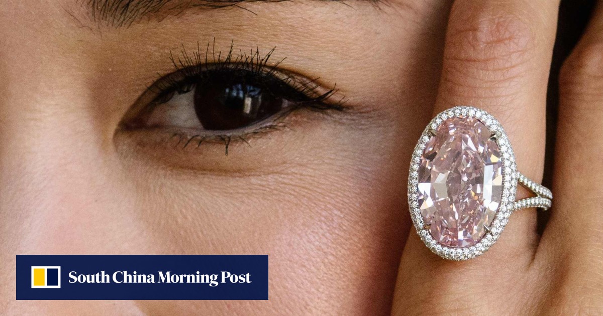 Pink top promise diamond