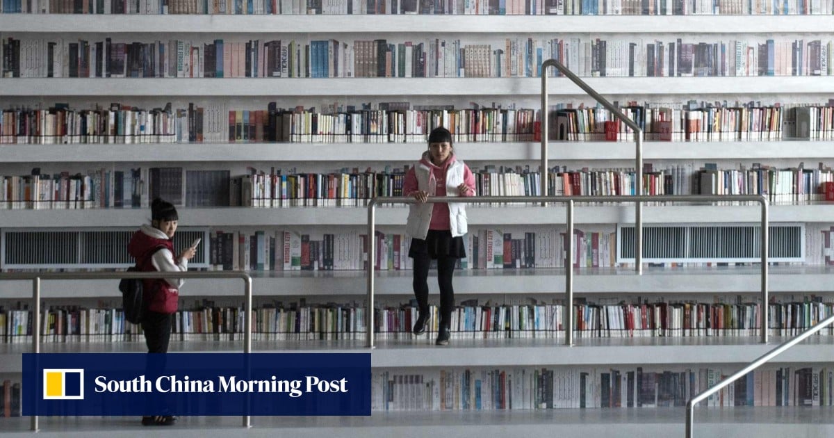 Futuristic Chinese library defends use of ‘fake books’ | South China ...