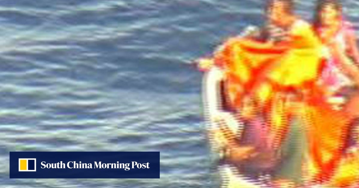 Seven rescued from life raft in Pacific days after ferry sinks | South ...