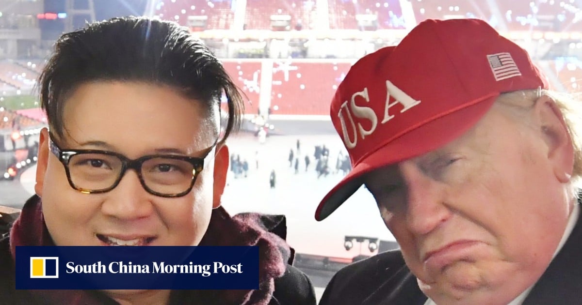Trump and Kim impersonators thrown out of Winter Olympics