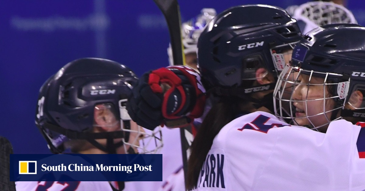 North Korean hockey players cap Pyeongchang Olympics tilt with