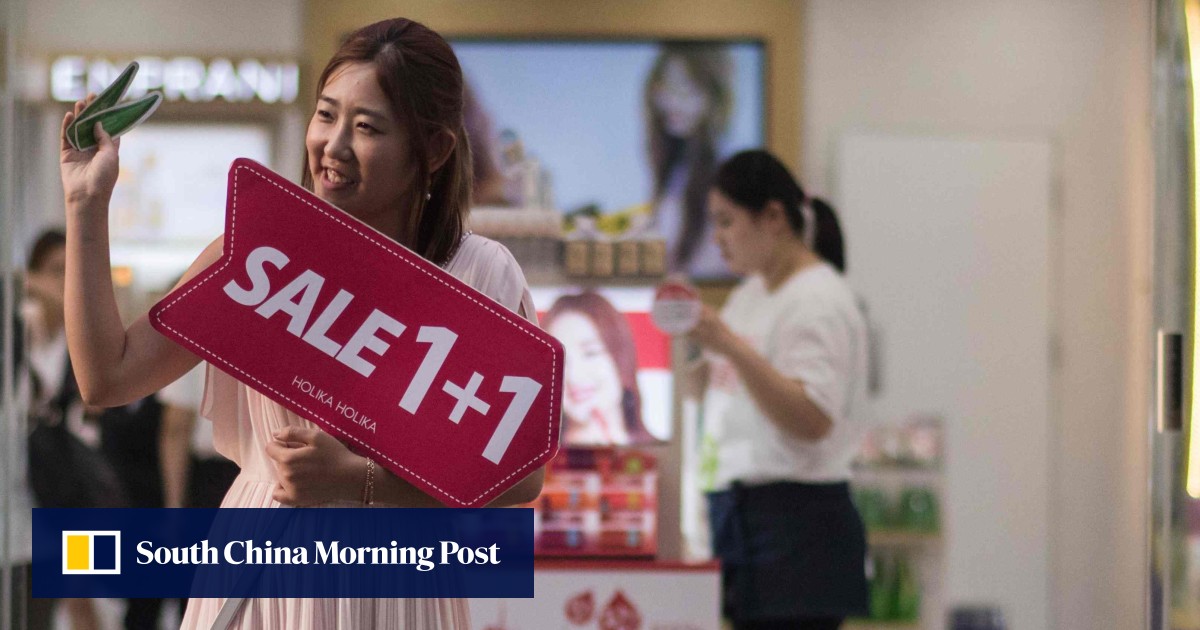 South Korean beauty products remain a hot seller in China, even as