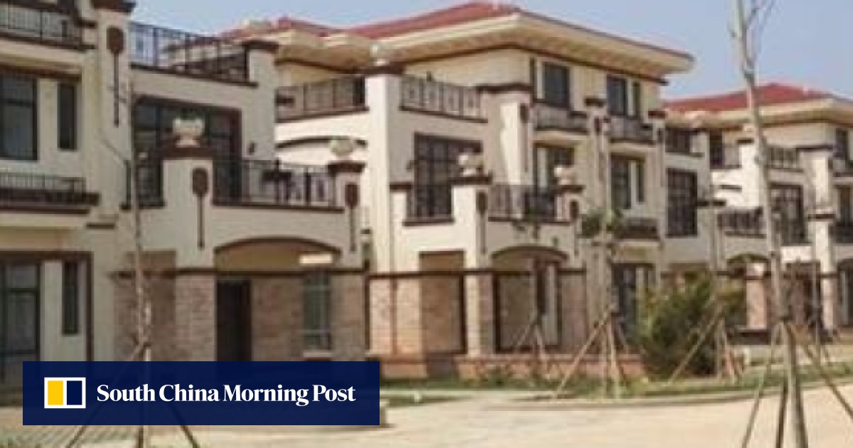 Luxury homes gifted by Chinese tycoon sit empty as greedy villagers row
