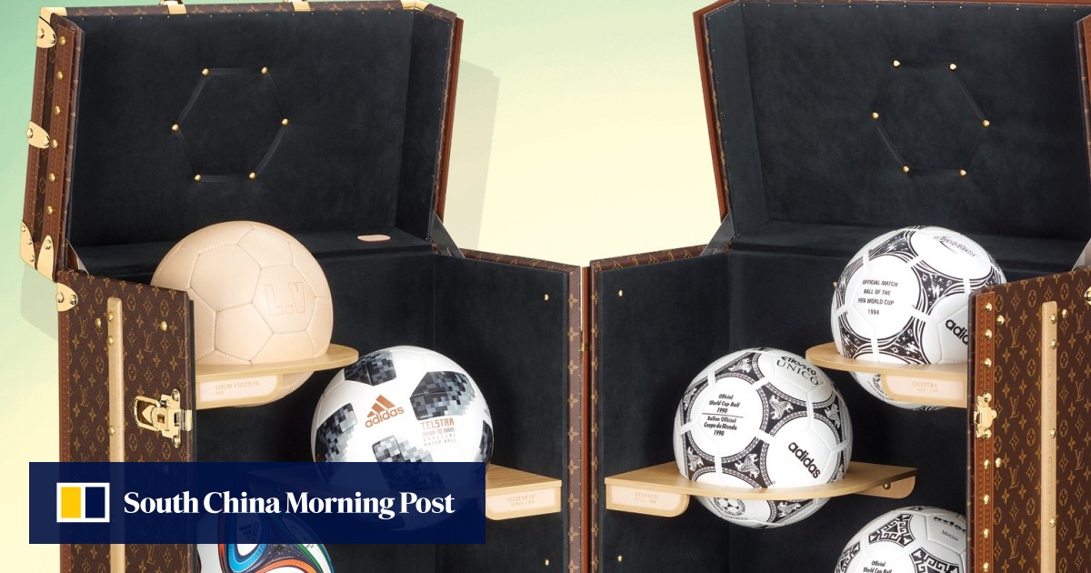 Louis Vuitton are auctioning a special World Cup football trunk – HERO