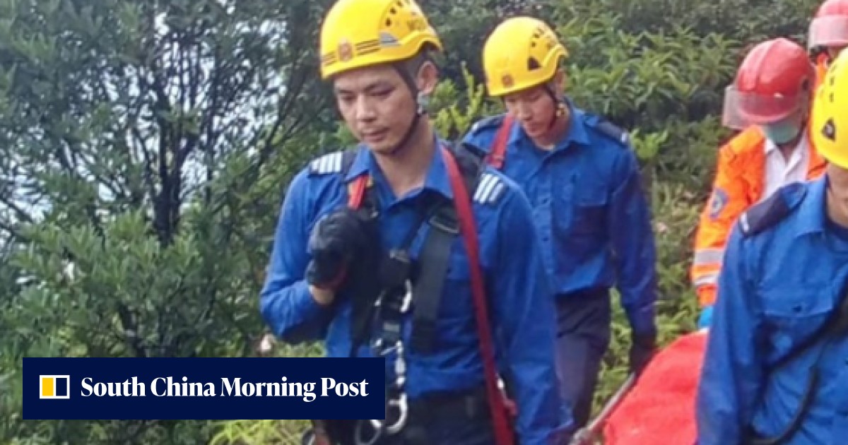 Injured female hiker rescued after spending 12 hours trapped on Hong ...
