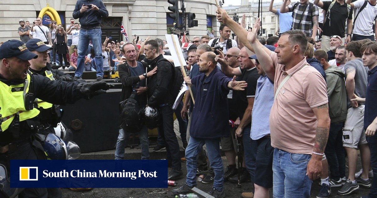 Right-wing extremism on the rise in Britain, authorities warn, citing ...