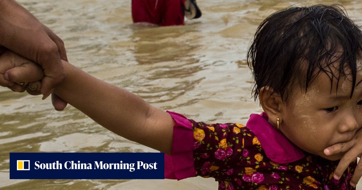 Myanmar floods kill at least 10 and force 54,000 from homes | South ...