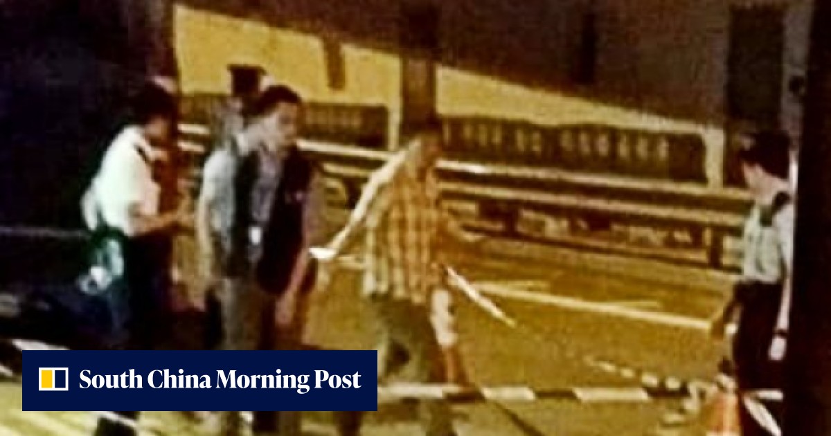 Male suspect wounded after Hong Kong policeman fires two shots at ...