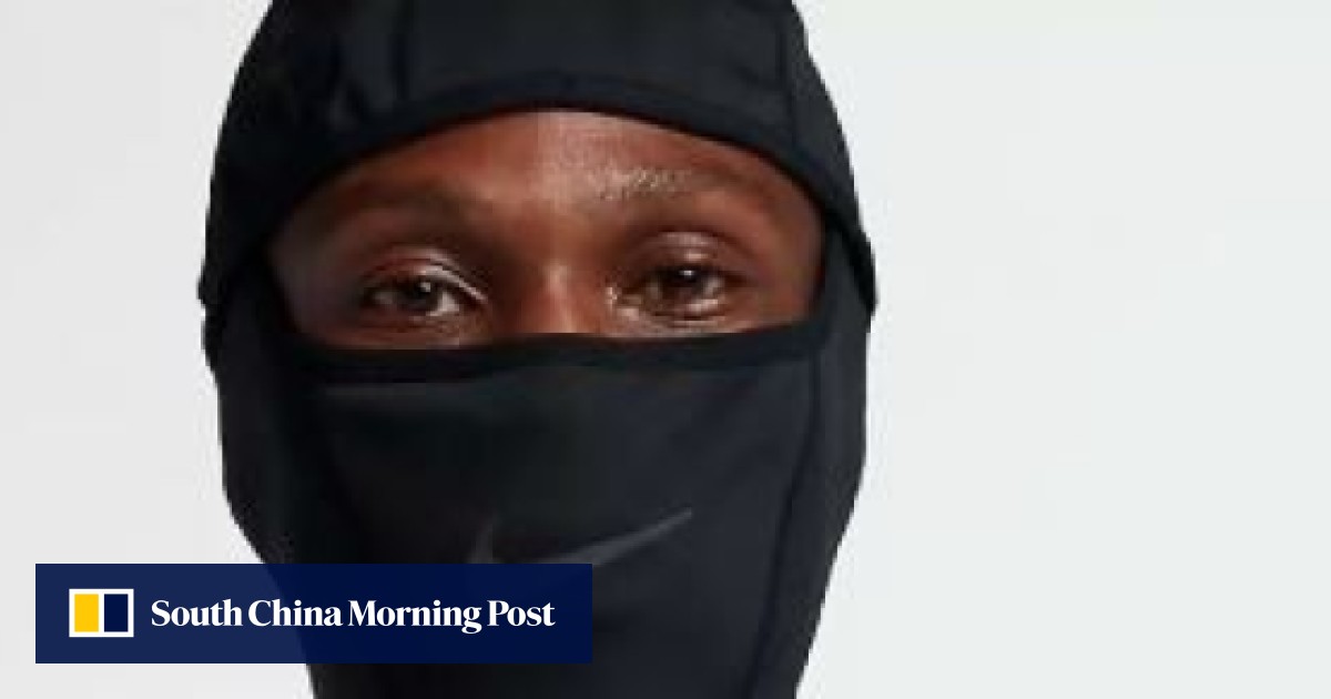 nike black face covering