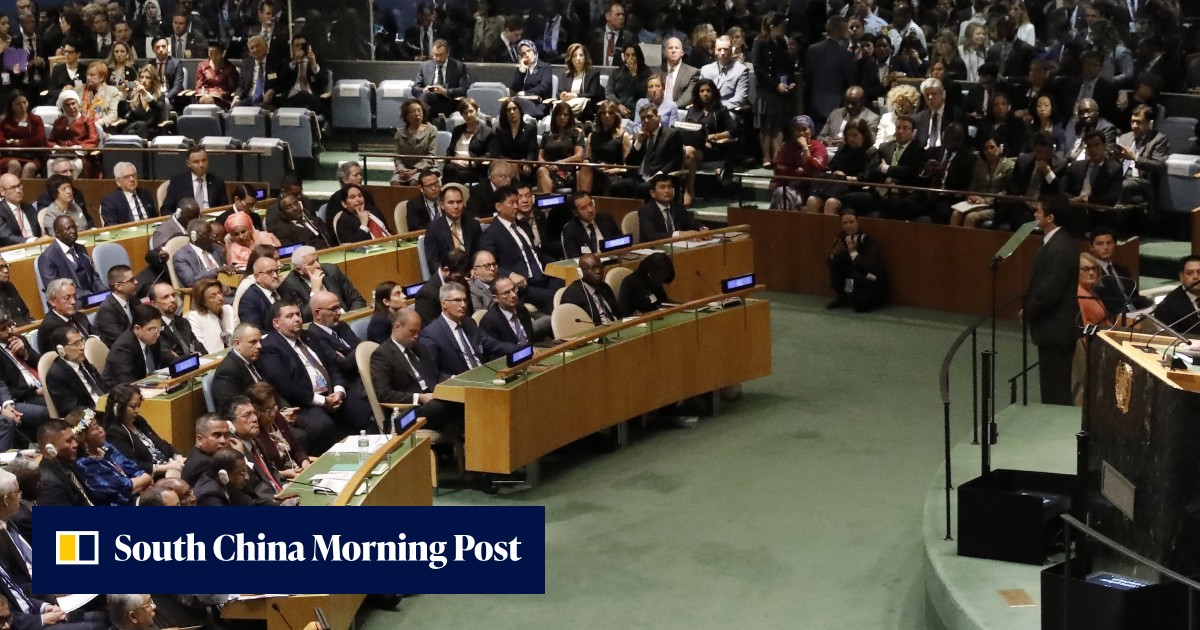 Donald Trump bragged about his presidency at the United Nations General ...