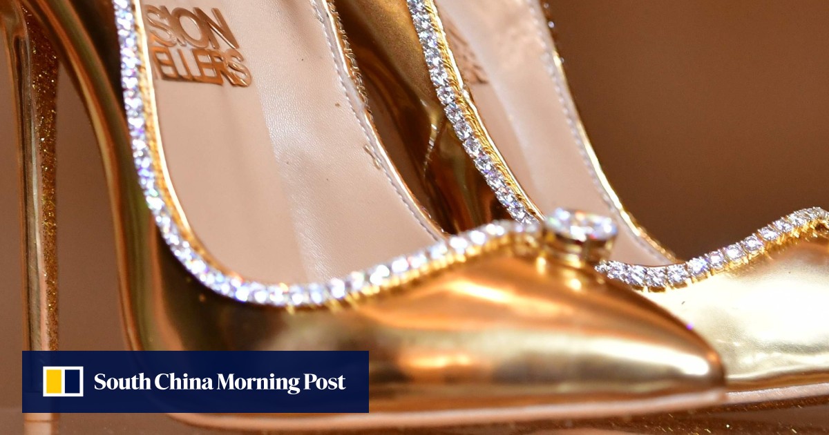 Dubai jeweller puts US$17 million price tag on gem-studded stilettos,  making them world's most expensive shoes