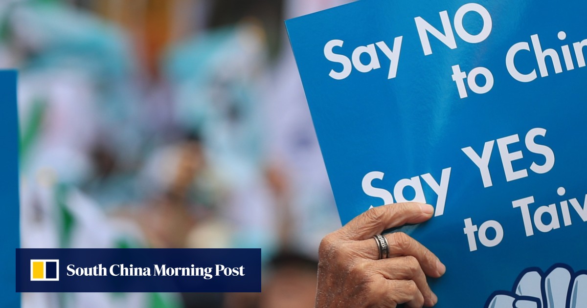 Taiwan independence protesters take to the street in Taipei | South ...