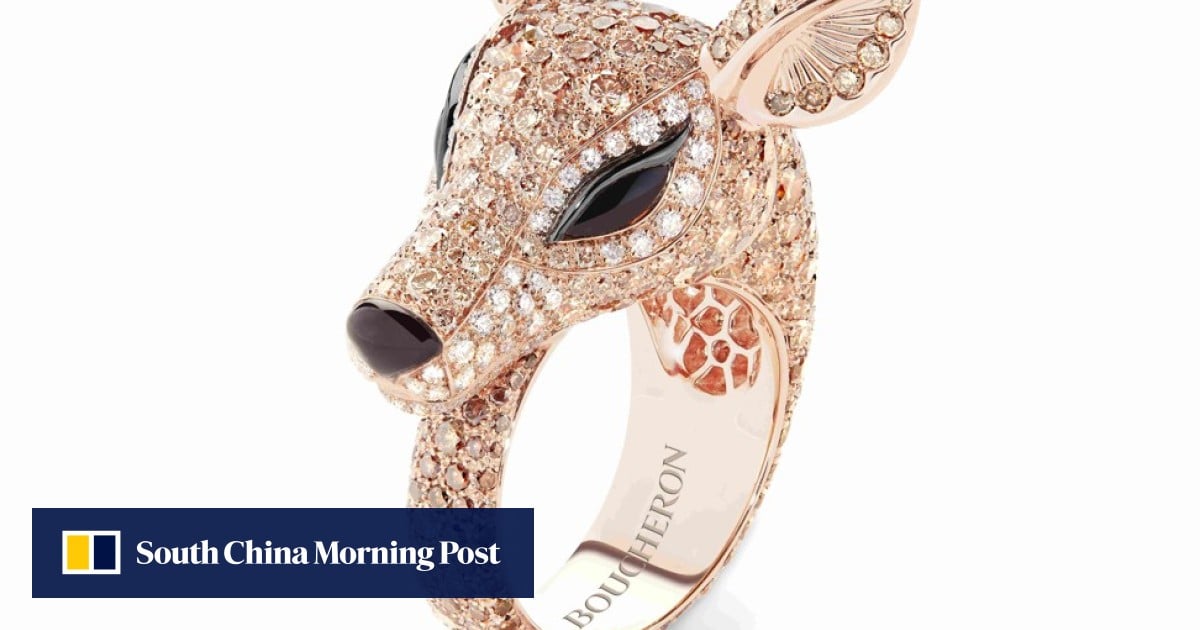 STYLE Edit Boucheron s Animals collection of colourful rings