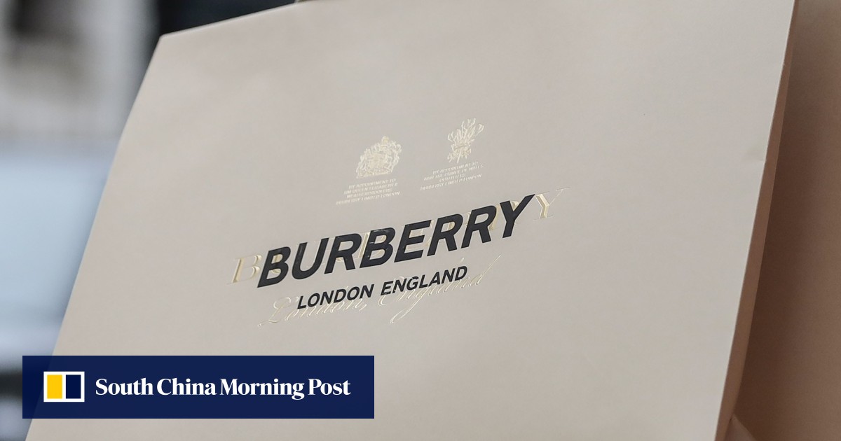 Burberry old and new logo cheap
