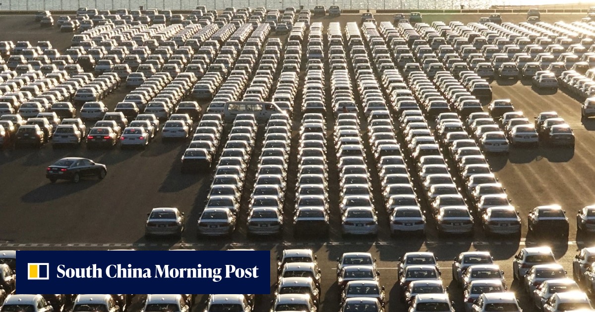 China data shows economic growth slowing as impact of trade war with US ...