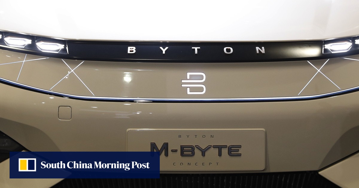 Can china’s electric-car start-up byton beat elon musk’s tesla?
