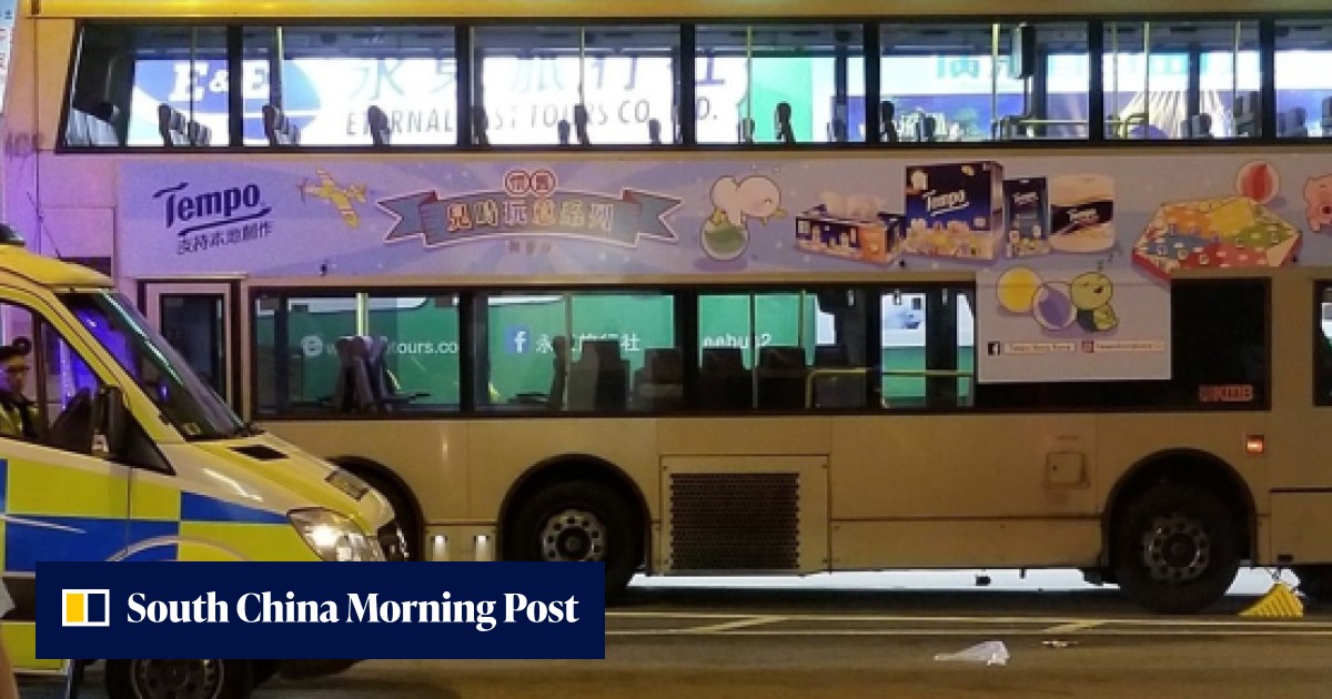 Boy, 12, killed in Hong Kong after being run over by bus at road ...