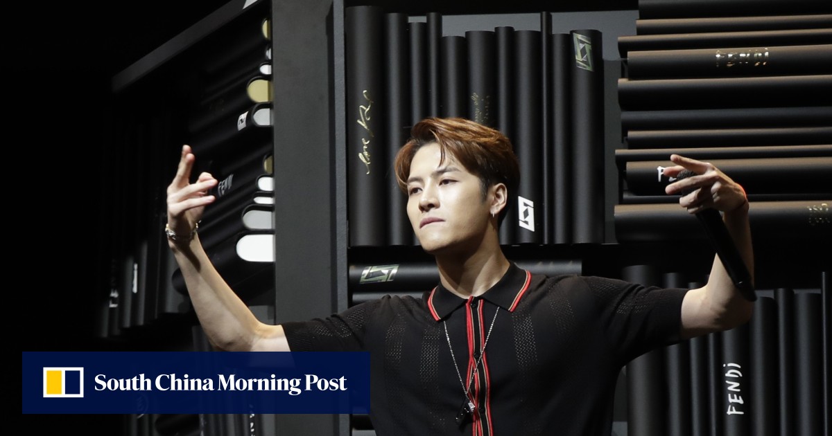 Jackson Chinese Rapper Chinese rapper Jackson Wang performs for Fendi at Milan Men’s Fashion ...
