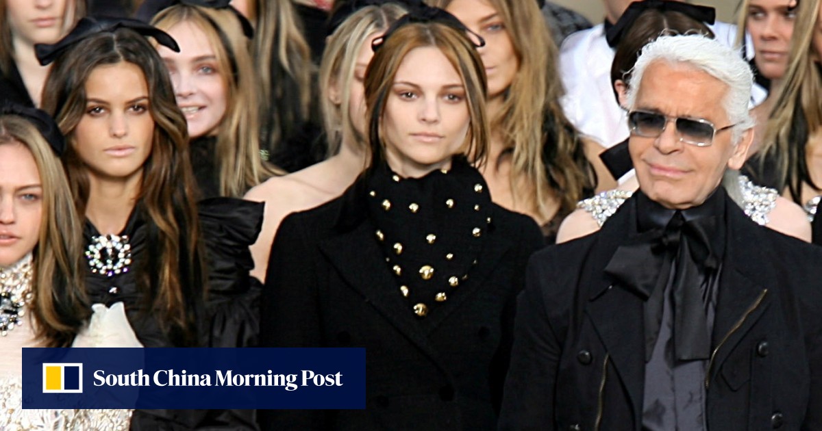 Chanel's PFW Look Featured the Late Karl Lagerfeld's Favorite Hair