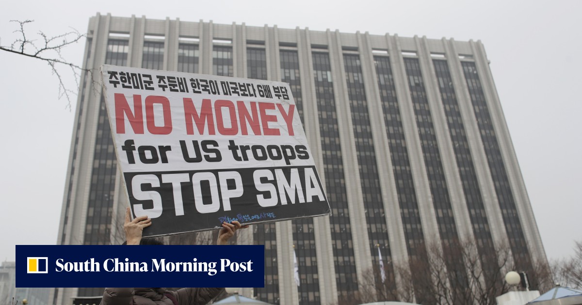 South Korea and US sign new military cost-sharing deal | South China ...