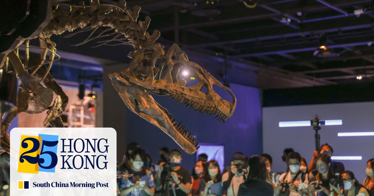 8 reconstructed dinosaur fossils take over Hong Kong Science Museum for