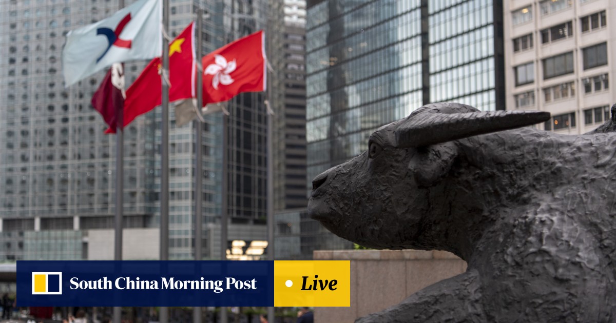 Hong Kong stocks fall to eightweek low as investors resort to profit