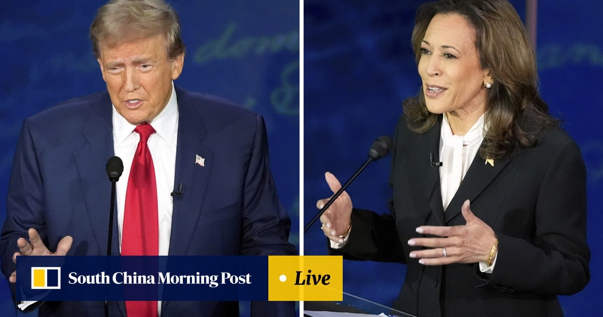 Harris and Trump clash over China, tariffs, trade war in US presidential debate