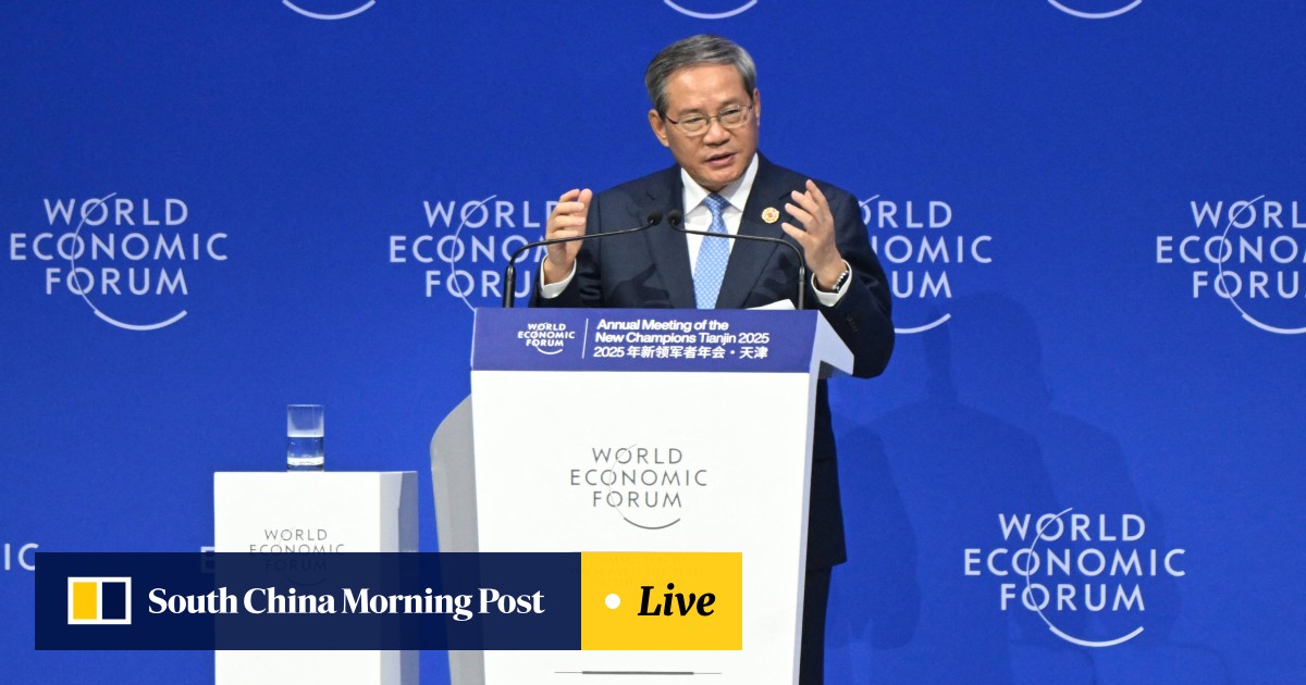 Li Qiang says China will be consumption power at ‘Summer Davos’: as it happened