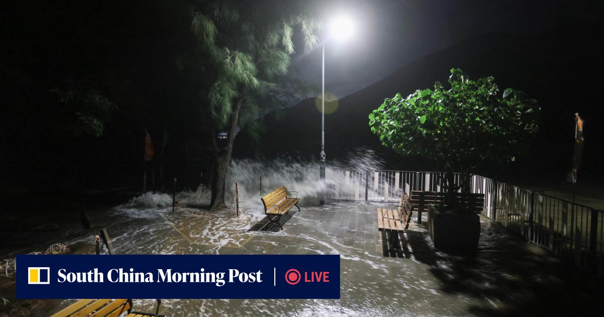 スーパー台風ラガサ：香港が嵐の激怒に伴うT9シグナルを発行する