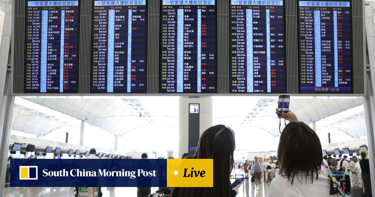 Super Typhoon Ragasa brings Hong Kong to a standstill – as it happened ...