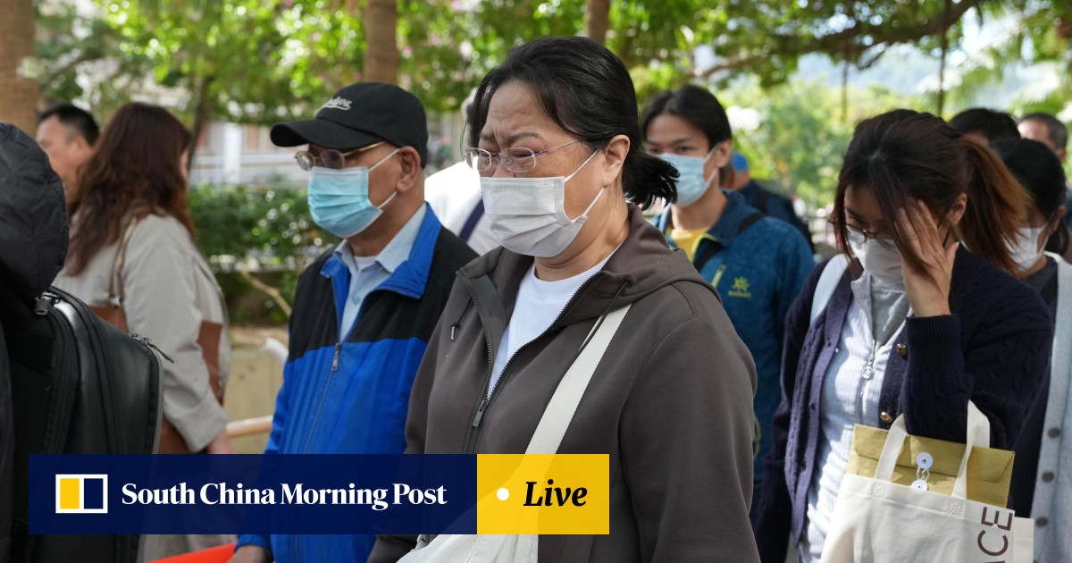 Families arrive to identify bodies as Hong Kong fire death toll rises to 94 on day 3