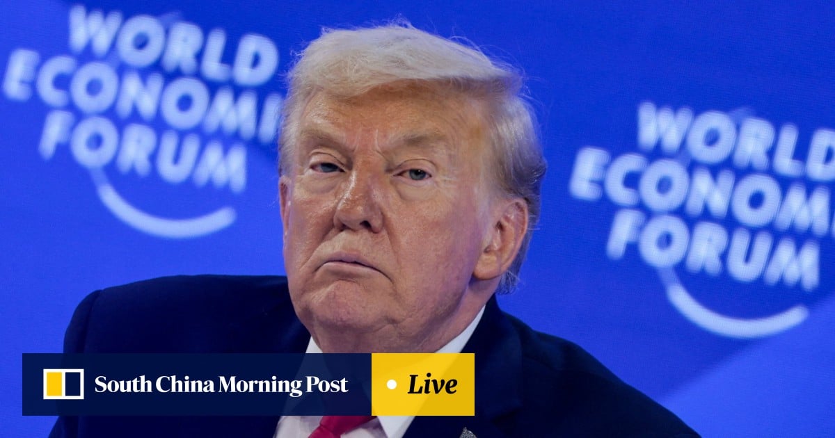 Donald Trump addresses World Economic Forum in Davos – as it happened