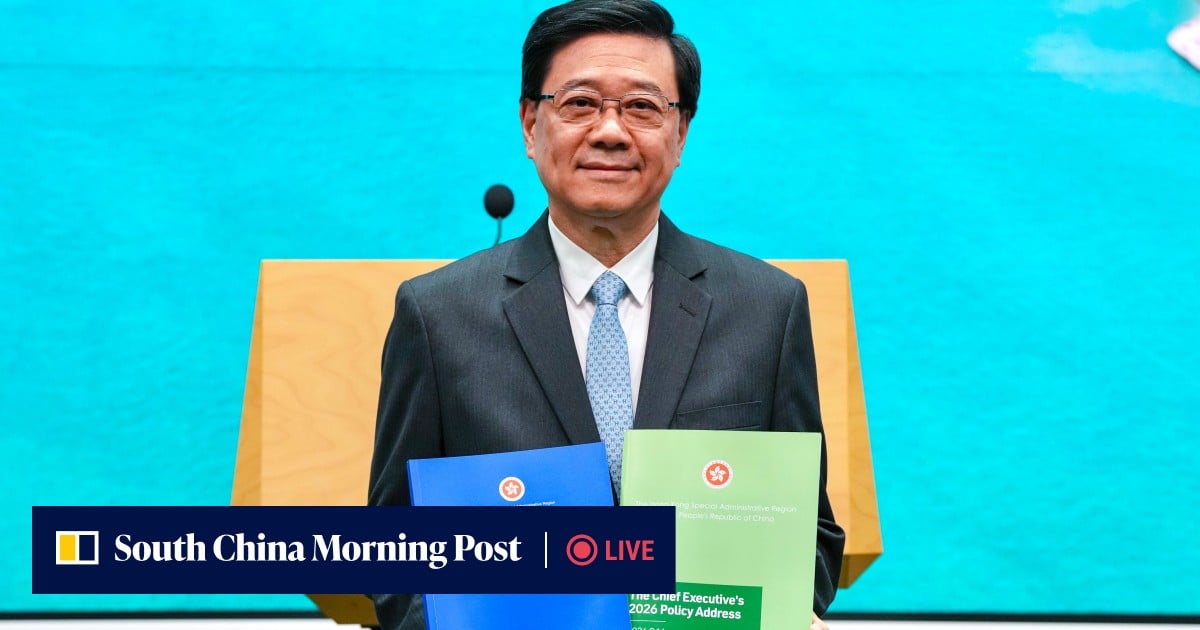 Historic moment for Hong Kong as John Lee set to deliver city’s first ever 5-year plan