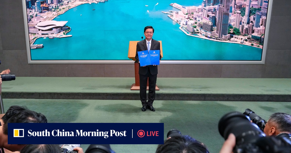 Historic moment for Hong Kong as John Lee set to deliver city’s first ever 5-year plan