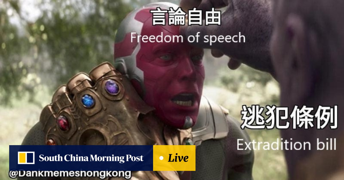 Hong Kong S Tech Savvy Youth Turn To Memes To Punctuate Extradition Bill Protests South China Morning Post