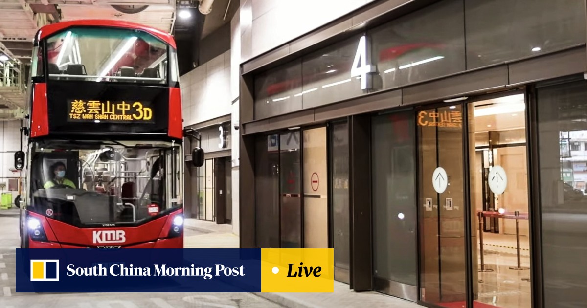 Hong Kong S Largest Public Transport Interchange With City S First Air Conditioned Bus Depots To Open At Kwun Tong On April 2 South China Morning Post