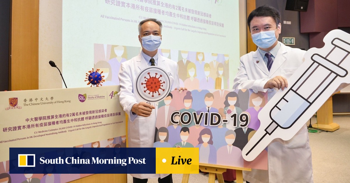 Coronavirus More Than 20 000 Hongkongers Could Be Hidden Carriers Of Covid 19 Study Shows South China Morning Post
