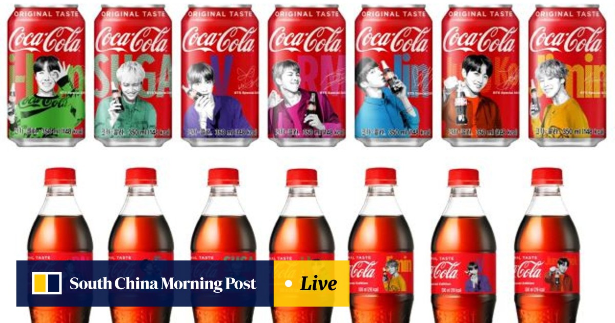 【2025春夏新色】 up teams Coca-Cola with limited in BTS band boy Korean K-POP・アジア