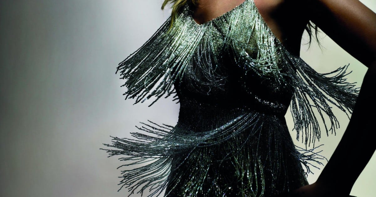 kate moss topshop beaded fringe dress The shopper: Kate Moss for Topshop