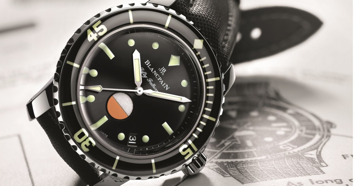 Blancpain reinterprets one of its vintage pieces from the 1950s the