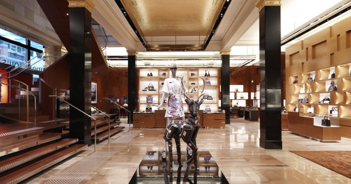 Louis Vuitton Sydney David Jones store, Australia